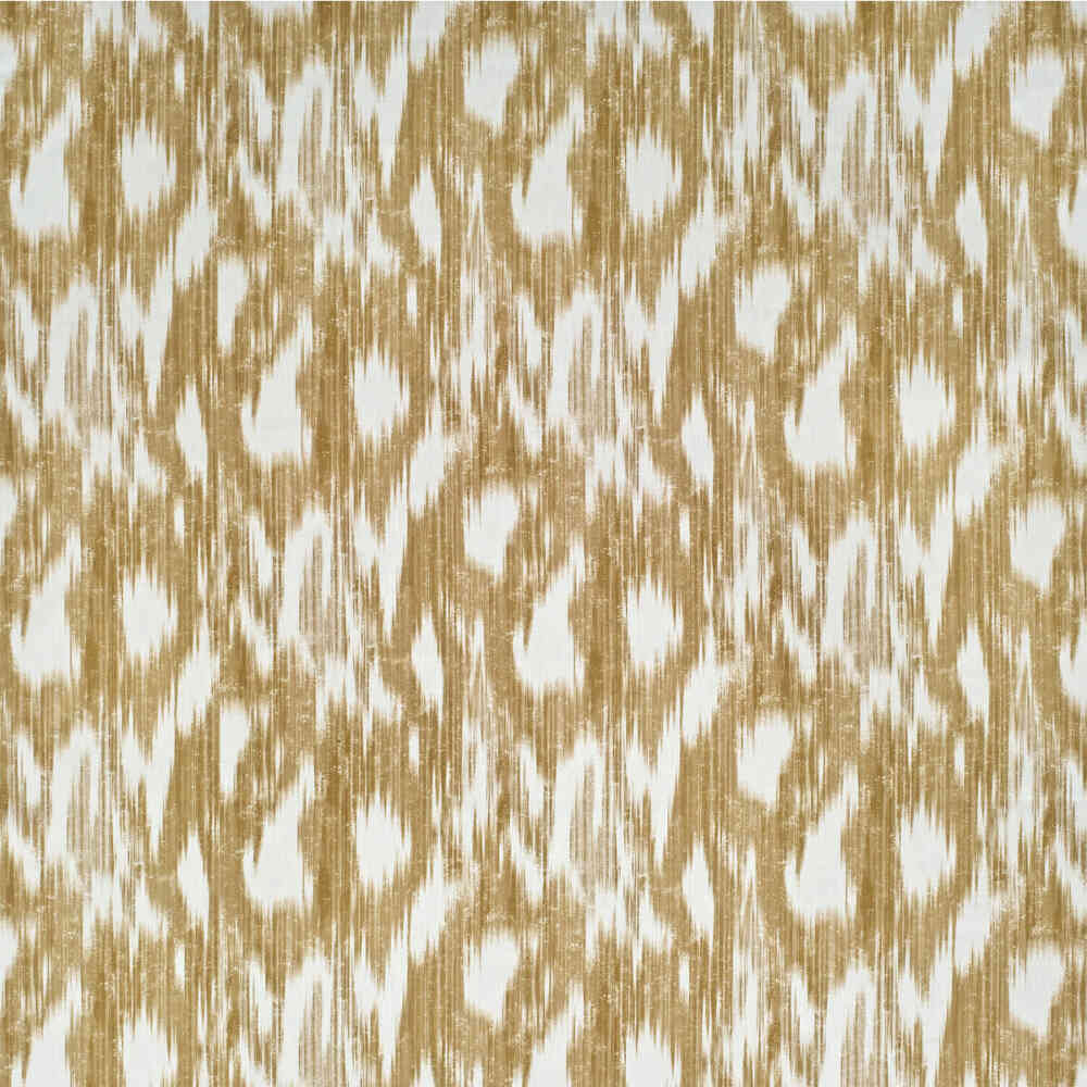 Sample of Kravet Couture Apulia Outdoor Ochre Am100385-4 Sophie Patterson Outdoor Collection by Andrew Martin Upholstery Fabric