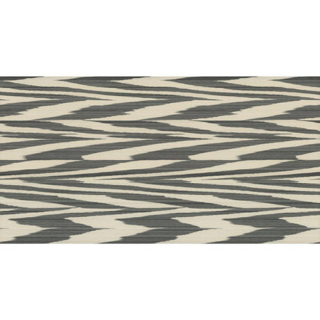 Sample of Kravet Couture Flamed Zig Zag Wp 3852-8 Missoni Home Wallcoverings 04 Collection Wall Covering