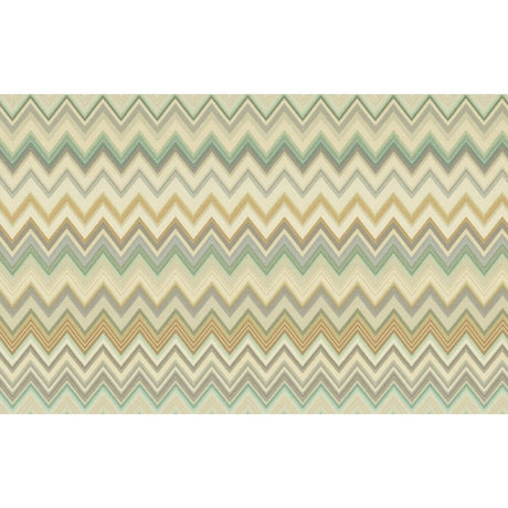 Sample of Kravet Couture Happy Zig Zag Wp 3848-34 Missoni Home Wallcoverings 04 Collection Wall Covering