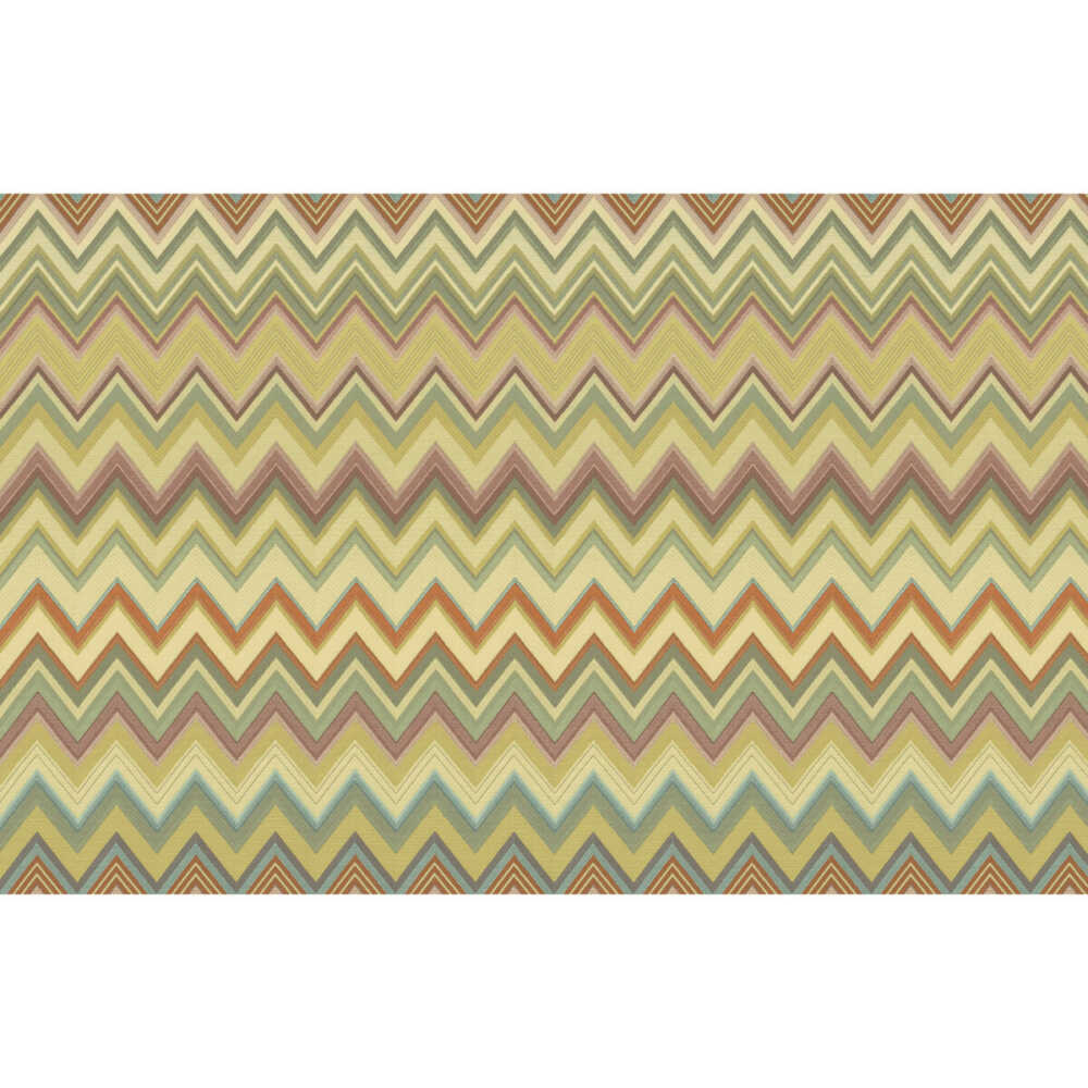 Sample of Kravet Couture Happy Zig Zag Wp 3848-430 Missoni Home Wallcoverings 04 Collection Wall Covering