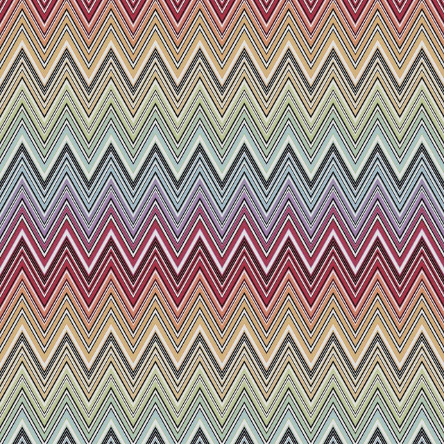 Sample of Kravet Couture Kew Mtc Outdoor 36164-1512 Missoni Home Collection Upholstery Fabric