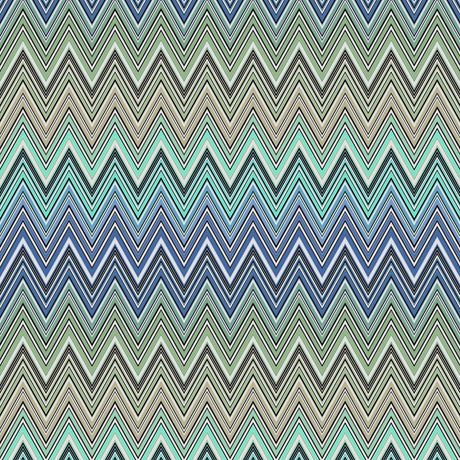 Sample of Kravet Couture Kew Mtc Outdoor 36164-523 Missoni Home Collection Upholstery Fabric