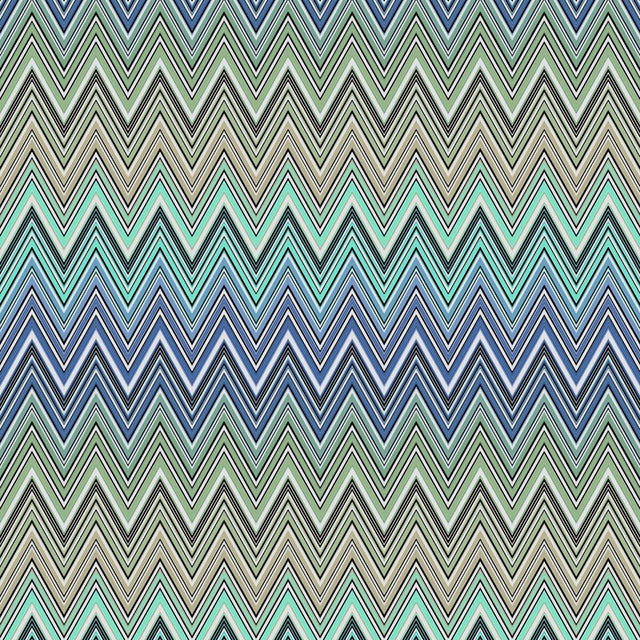 Sample of Kravet Couture Kew Mtc Outdoor 36164-523 Missoni Home Collection Upholstery Fabric