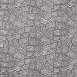 Sample of Kravet Couture Legno Ivory / Noir 35493-81 Vista Collection Upholstery Fabric