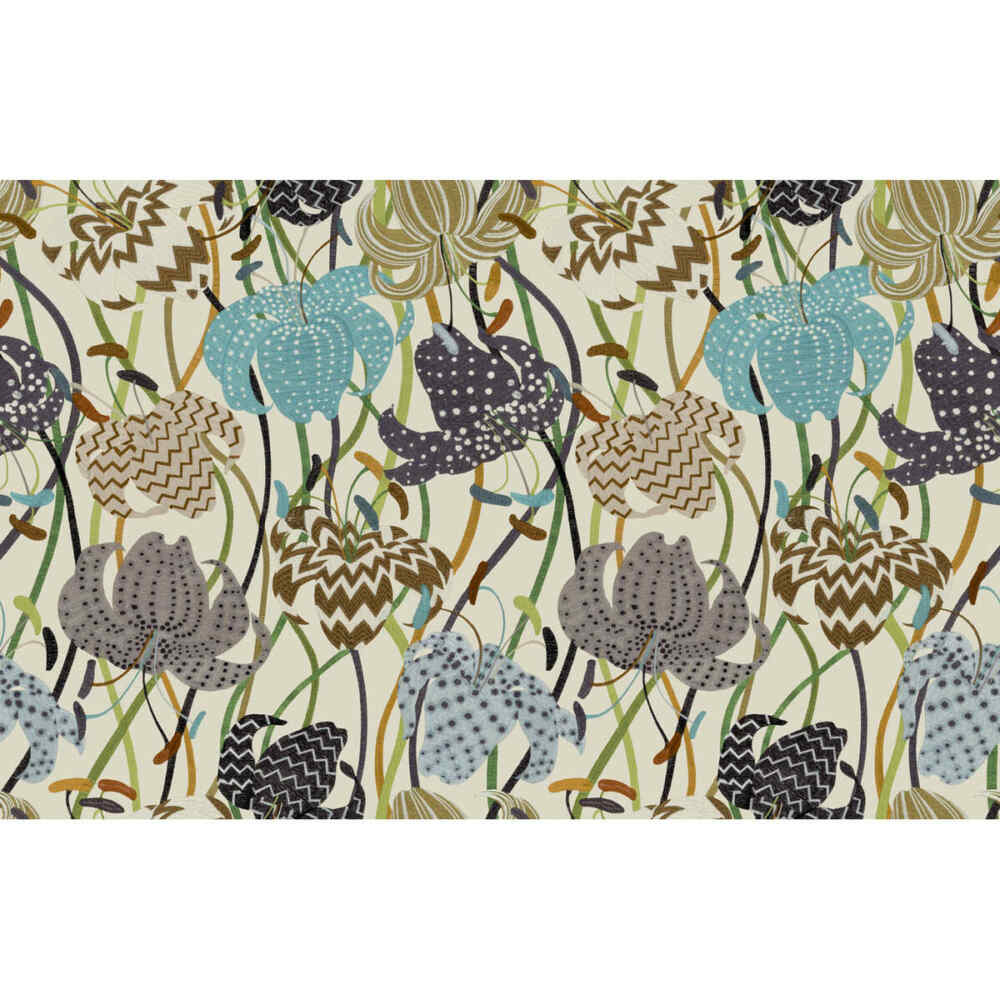 Sample of Kravet Couture Lilium 3625-16 Missoni Home Wallcoverings 03 Collection Wall Covering