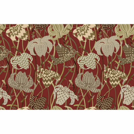 Sample of Kravet Couture Lilium 3625-1624 Missoni Home Wallcoverings 03 Collection Wall Covering