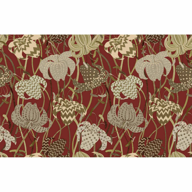 Sample of Kravet Couture Lilium 3625-1624 Missoni Home Wallcoverings 03 Collection Wall Covering