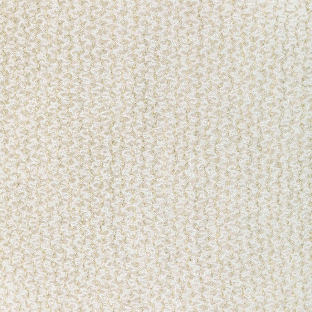 Sample of Kravet Couture Pebbly Chalk 4897-16 Ojai Collection by Barbara Barry Indoor/Outdoor Drapery Fabric