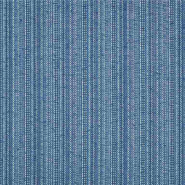 Sample of Kravet Cruiser Strie Cobalt 34499-515 Echo Ibiza Collection Upholstery Fabric