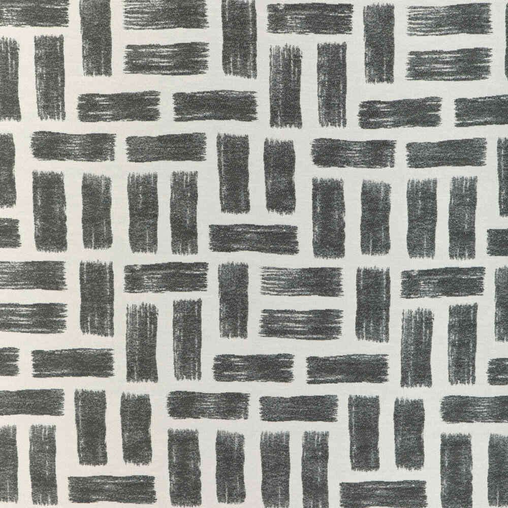 Sample of Kravet Design Brickwork Pepper 37055-81 Latitude Collection by Thom Filicia Upholstery Fabric