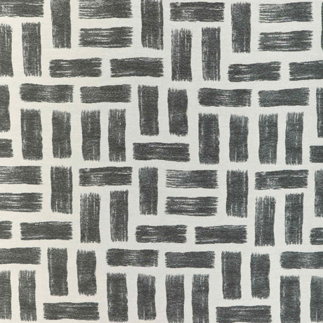 Sample of Kravet Design Brickwork Pepper 37055-81 Latitude Collection by Thom Filicia Upholstery Fabric