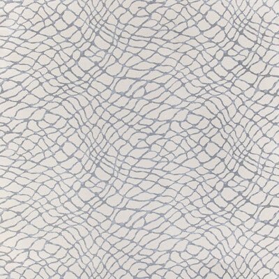 Sample of Kravet Design Hawser Chambray 35819-15 Breezy Indoor/Outdoor Collection Upholstery Fabric