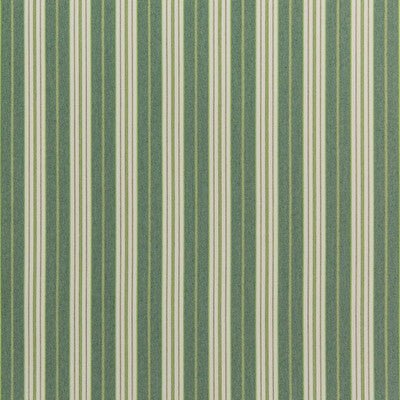 Sample of Kravet Design Hull Stripe Clover 35827-3 Breezy Indoor/Outdoor Collection Upholstery Fabric