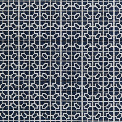 Sample of Kravet Design Raia Navy 35820-50 Breezy Indoor/Outdoor Collection Upholstery Fabric