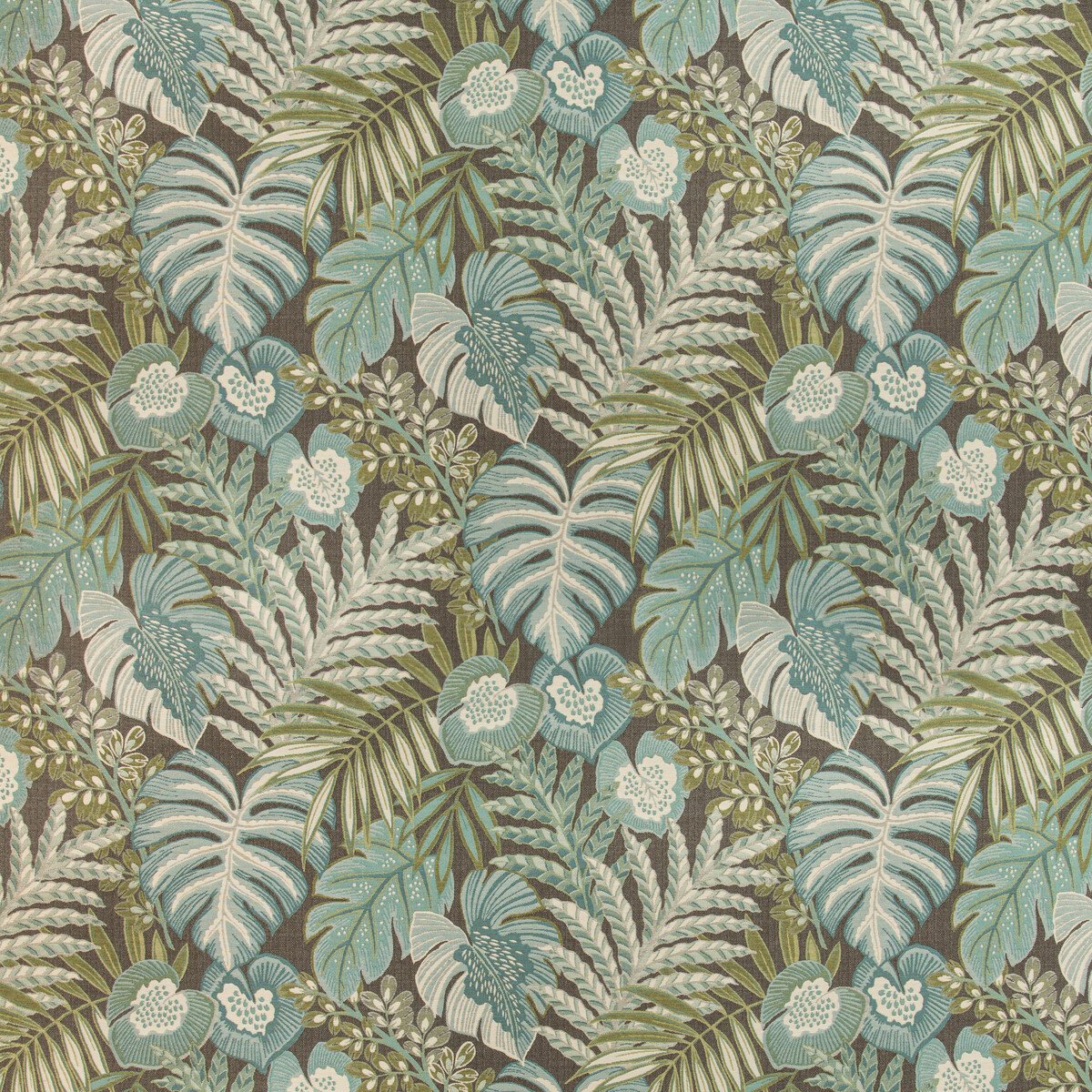 Sample of Kravet Design Sanur Aloe 35824-3 Indoor / Outdoor Collection Upholstery Fabric