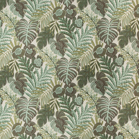 Sample of Kravet Design Sanur Juniper 35824-35 Indoor / Outdoor Collection Upholstery Fabric