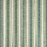 Sample of Kravet Design Sims Stripe Meadow 37046-530 Latitude Collection by Thom Filicia Upholstery Fabric
