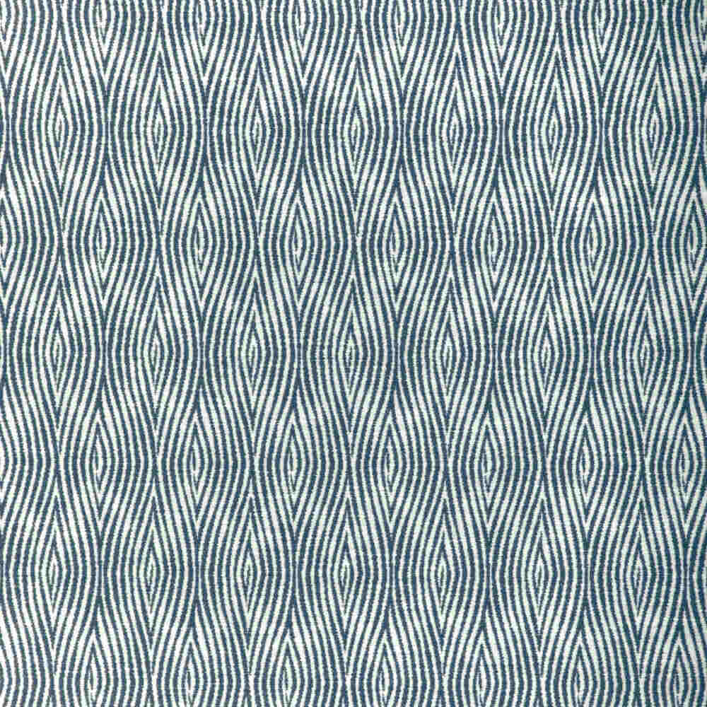 Sample of Kravet Design Vertical Motion Navy 37059-51 Latitude Collection by Thom Filicia Upholstery Fabric