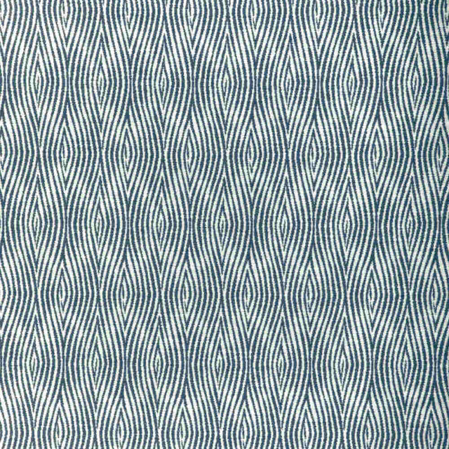 Sample of Kravet Design Vertical Motion Navy 37059-51 Latitude Collection by Thom Filicia Upholstery Fabric