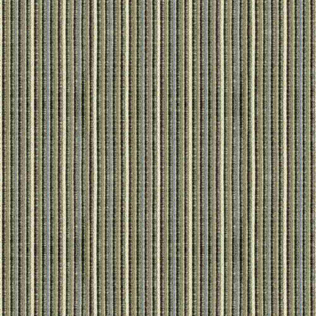 Sample of Kravet Inlet Stripe Pearl Grey 33497-1511 Waterworks II Collection Upholstery Fabric