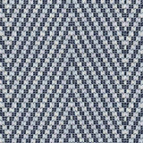Sample of Kravet Kali Chevron Indigo 33495-50 Echo Ibiza Collection Upholstery Fabric