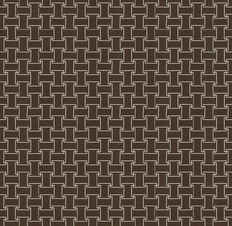 Sample of Kravet Link Up Walnut 33538-6 Waterworks II Collection Upholstery Fabric