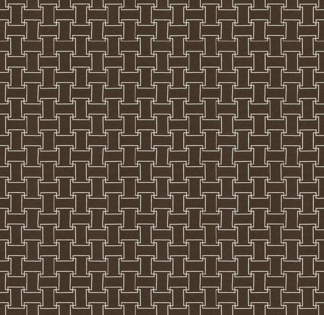 Sample of Kravet Link Up Walnut 33538-6 Waterworks II Collection Upholstery Fabric