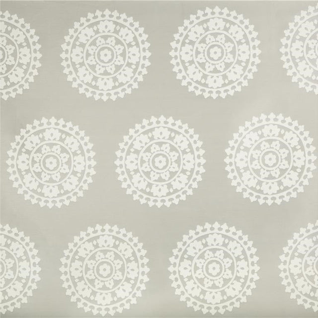 Sample of Kravet Mimar Chrome 34546-11 Echo Ibiza Collection Upholstery Fabric