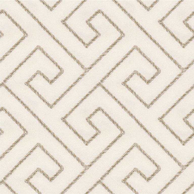 Sample of Kravet Pilgrimme Beach 34505-16 Echo Ibiza Collection Upholstery Fabric