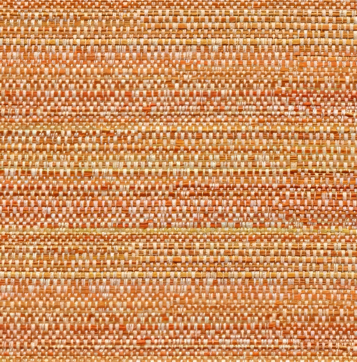 Sample of Kravet Sunbrella Melanger Mandarin 31695 - 12 the Echo Design Collection Upholstery Fabric