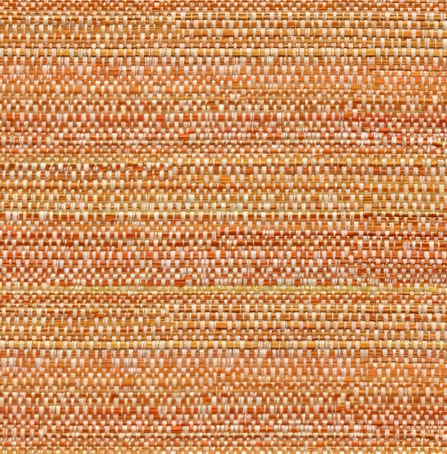 Sample of Kravet Sunbrella Melanger Mandarin 31695 - 12 the Echo Design Collection Upholstery Fabric
