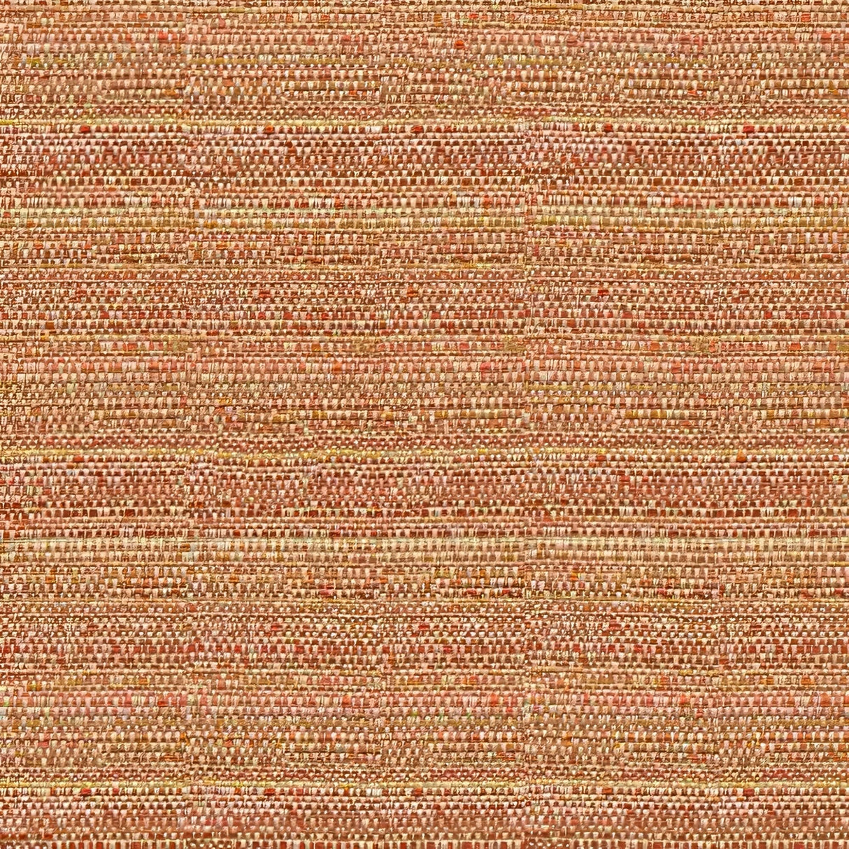 Sample of Kravet Sunbrella Melanger Mandarin 34274 - 12 Upholstery Fabric