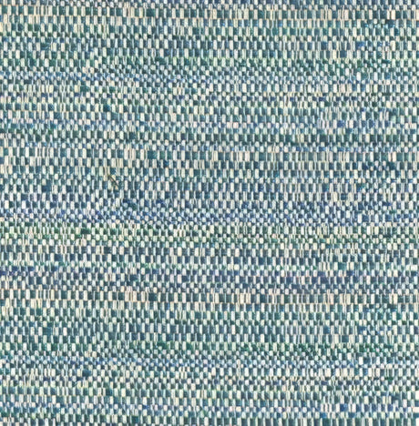 Sample of Kravet Sunbrella Melanger Peacock 31695 - 13 The Echo Design Collection Upholstery Fabric