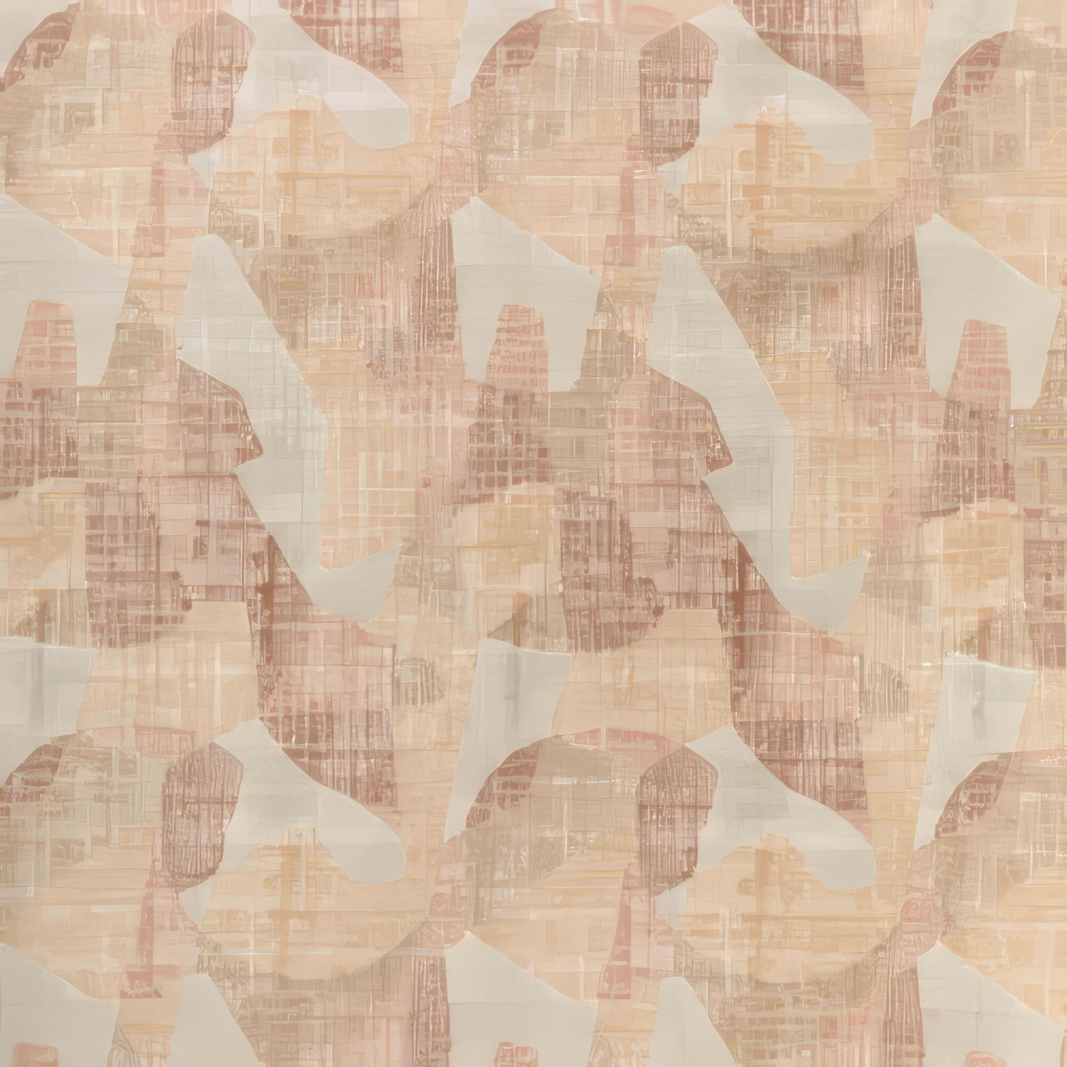 Sample of Kravet Sunbrella Outcrop Terracotta 37260 - 1624 Landscape Collection by Barbara Barry Upholstery Fabric