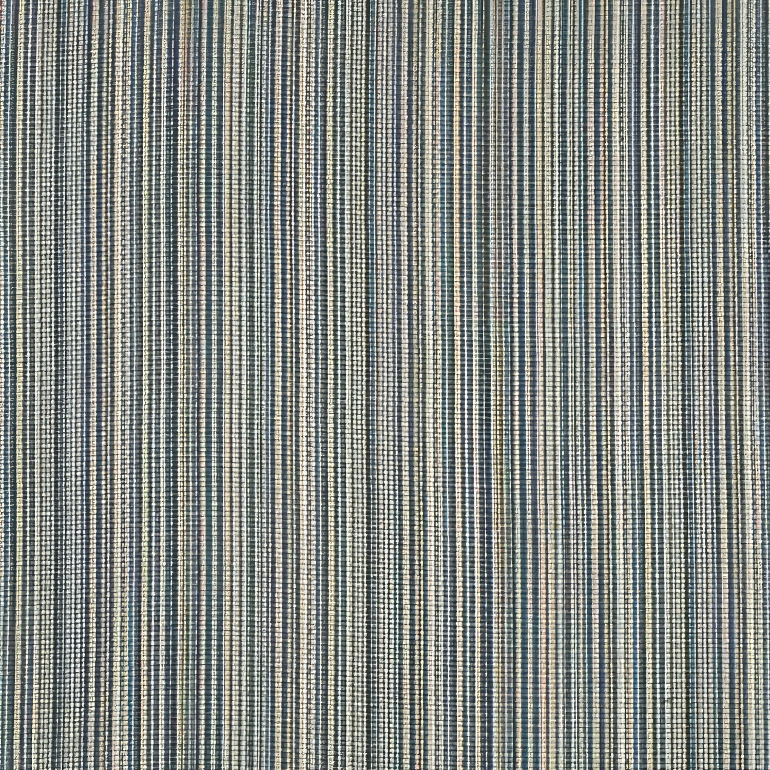 Sample of Kravet Sunbrella Sailing Stripe Slate 31956 - 516 Oceania Indoor Outdoor Collection Upholstery Fabric