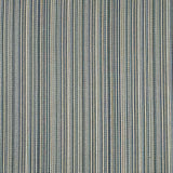 Sample of Kravet Sunbrella Sailing Stripe Slate 31956 - 516 Oceania Indoor Outdoor Collection Upholstery Fabric