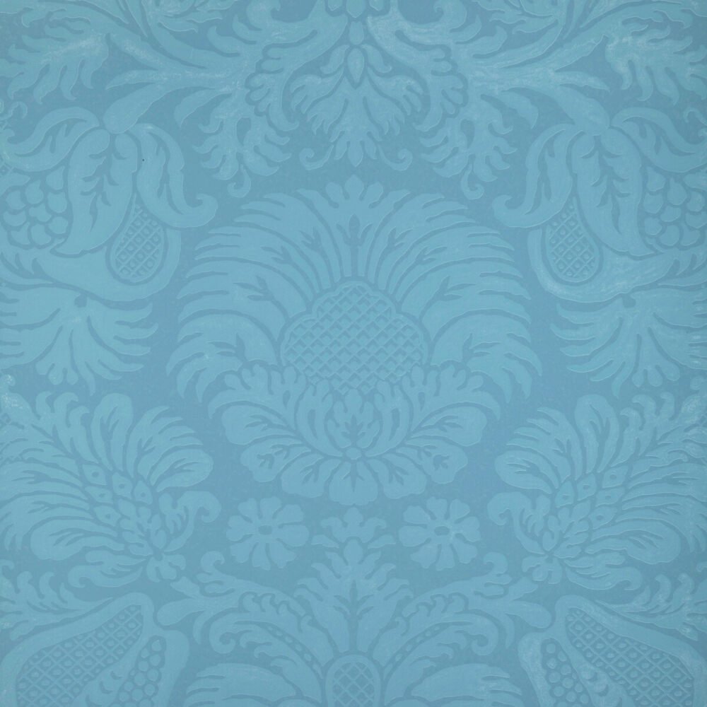 Sample of Lee Jofa Hancock Paper Blue 2022107-5 Bunny Williams Arcadia Wallpaper Collection Wall Covering