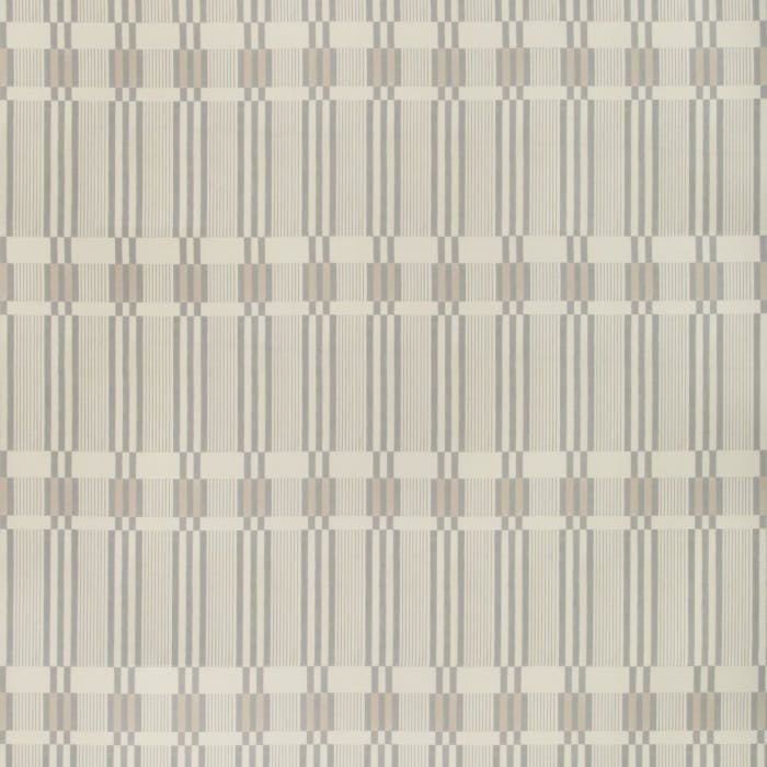 Sample of Lee Jofa Modern Bandeau Fog GWF-3746-111 Terra Firma II Indoor/Outdoor Collection by Kelly Wearstler Upholstery Fabric