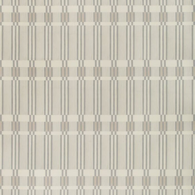 Sample of Lee Jofa Modern Bandeau Fog GWF-3746-111 Terra Firma II Indoor/Outdoor Collection by Kelly Wearstler Upholstery Fabric