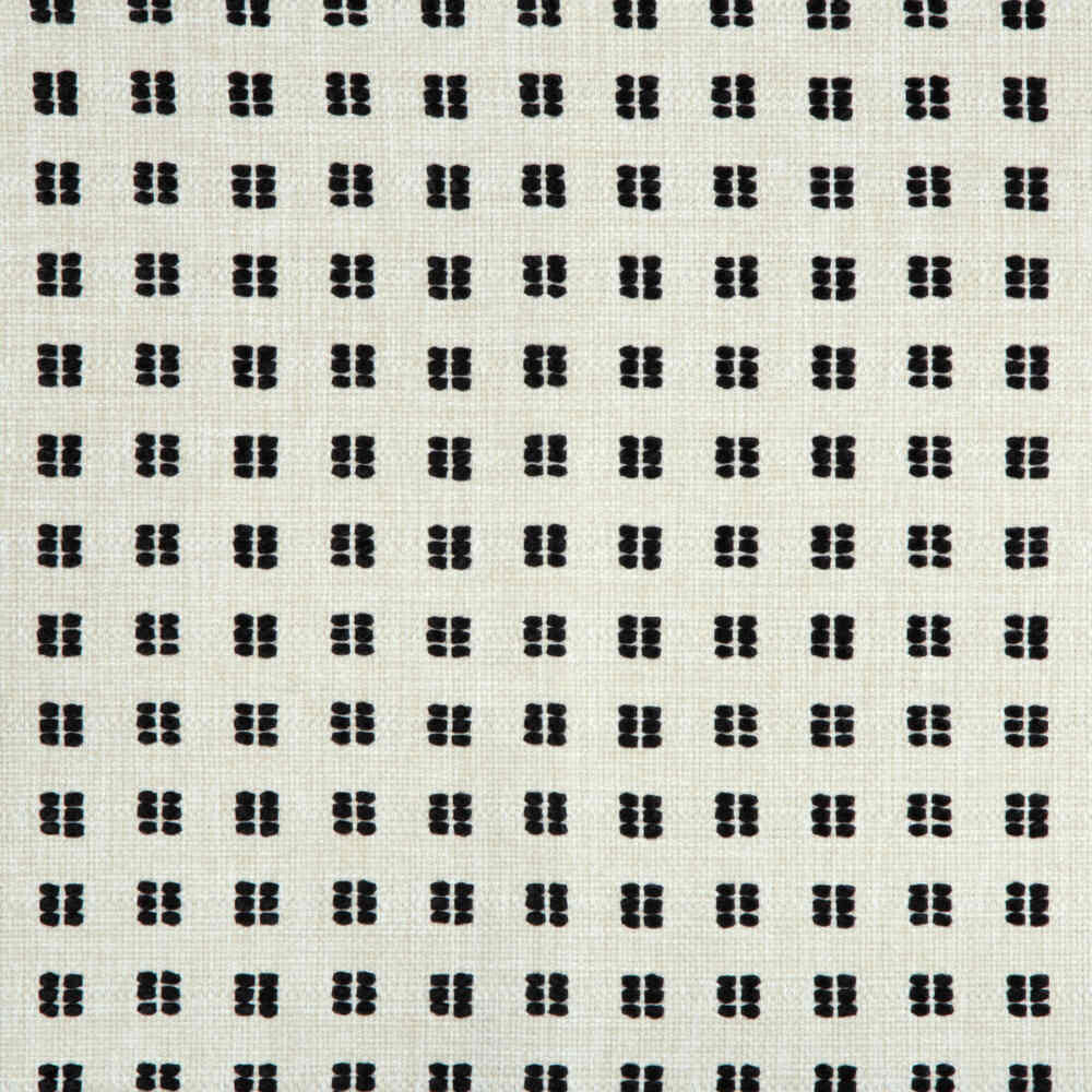 Sample of Lee Jofa Modern Porta Domino 3781-816 Oculum Indoor/Outdoor Collection by Kelly Wearstler Upholstery Fabric