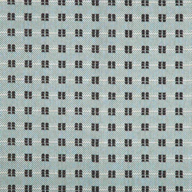 Sample of Lee Jofa Modern Porta Seaglass 3781-15 Oculum Indoor/Outdoor Collection by Kelly Wearstler Upholstery Fabric