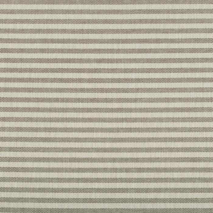 Sample of Lee Jofa Modern Rayas Stripe Fossil GWF-3745-111 Terra Firma II Indoor/Outdoor Collection by Kelly Wearstler Upholstery Fabric