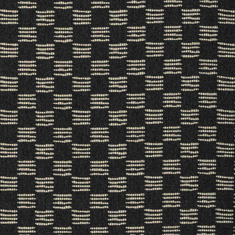 Sample of Lee Jofa Modern Stroll Charcoal 3785-21 Oculum Indoor/Outdoor Collection by Kelly Wearstler Upholstery Fabric