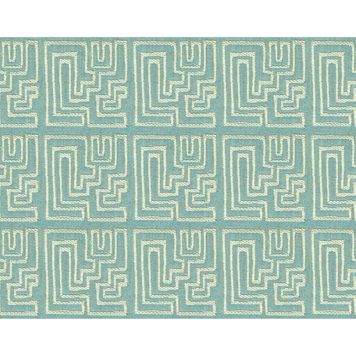 Lee Jofa Modern Sunbrella Miramar Robins Egg GWF-3420-511 Terra Firma Collection by Kelly Wearstler Upholstery Fabric