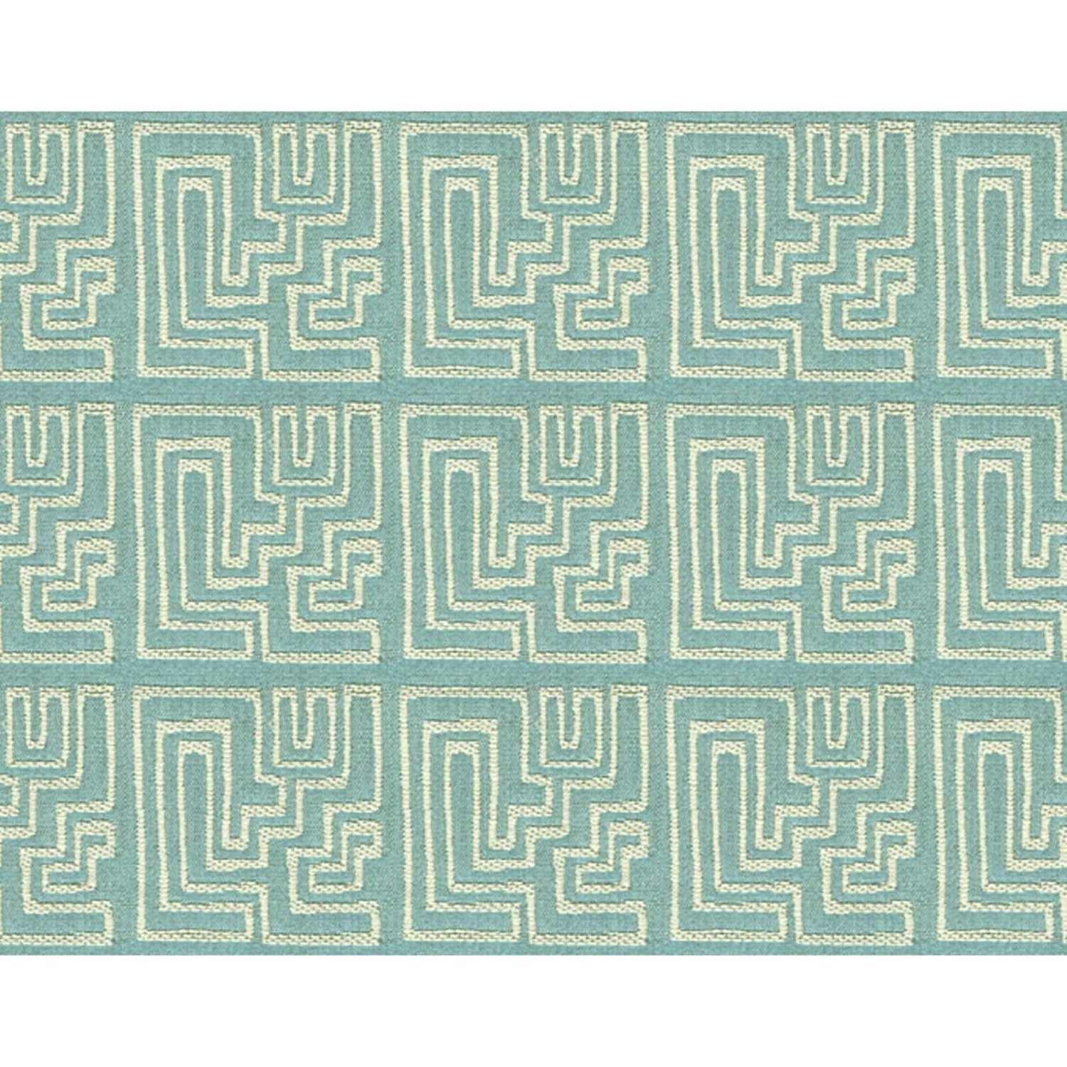 Lee Jofa Modern Sunbrella Miramar Robins Egg GWF-3420-511 Terra Firma Collection by Kelly Wearstler Upholstery Fabric