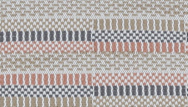 Sample of Mayer Amalfi Rosy 325-011 Getaway Collection Upholstery Fabric