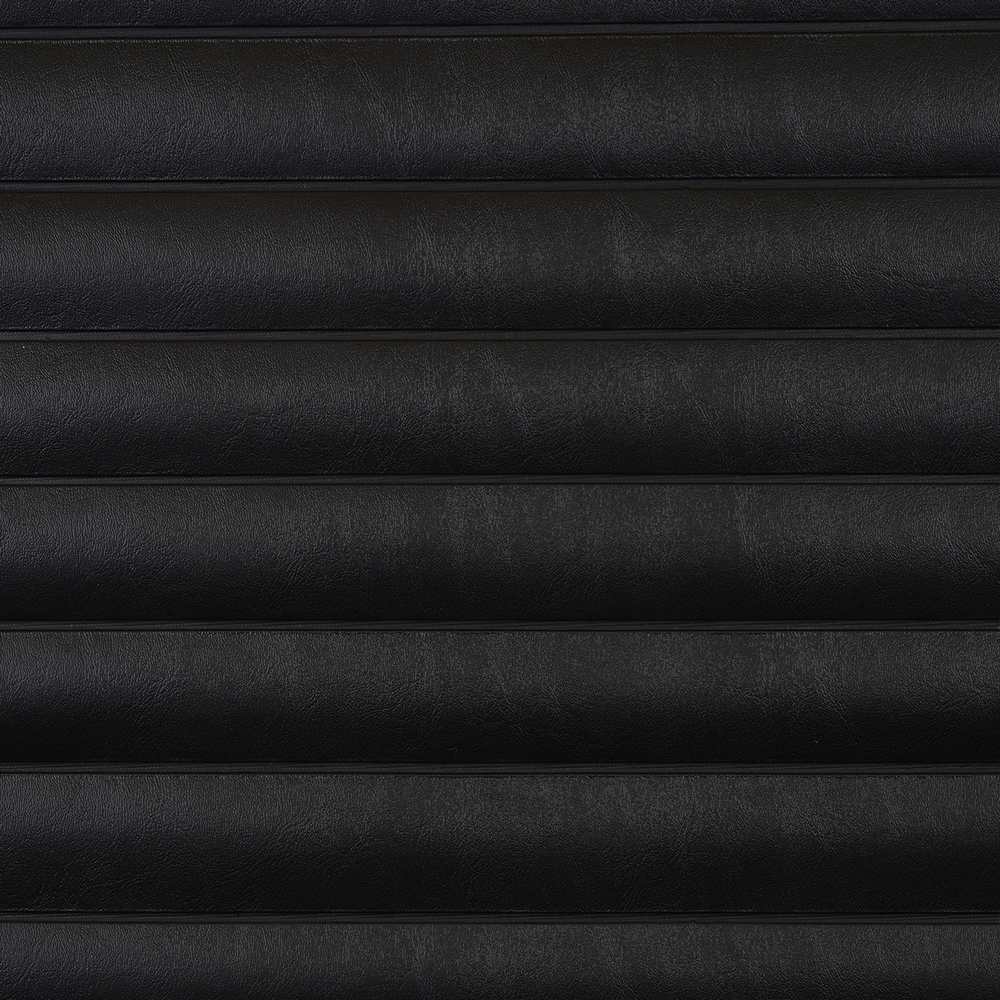 Sample of Nassimi Seaquest Ebony PSP-007ADF Roll-n-Pleat Marine Upholstery Fabric