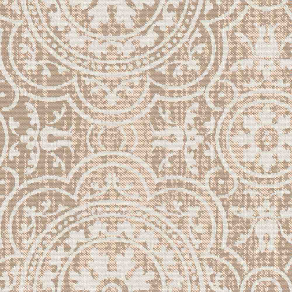 Sample of Outdura Constantine Ochre 12103 Ovation 4 Collection - Tawny Sunset Upholstery Fabric