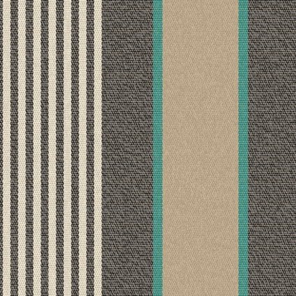 Sample of Outdura Fenway Flannel 1513 Modern Textures Collection - Reversible Upholstery Fabric