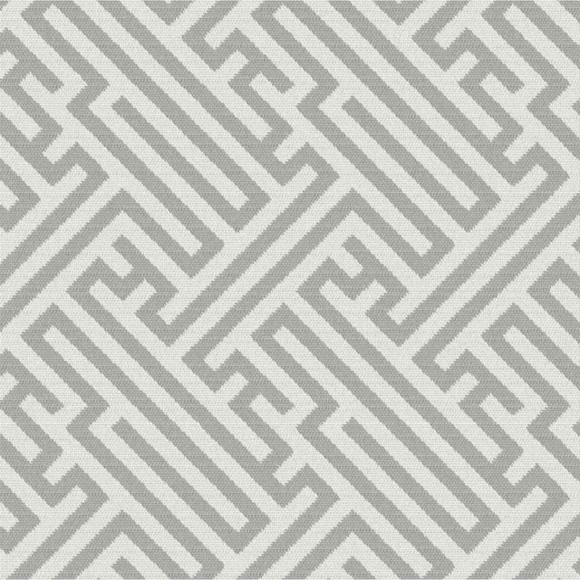 Sample of Outdura Labyrinth Smoke 12004 Ovation 4 Collection - Night Out Upholstery Fabric